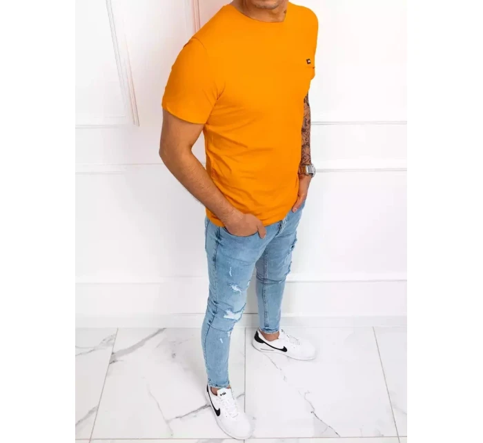 Pánske oranžové tričko FashionStreet RX4806
