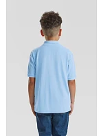 Fruit of the Loom Kids 65/35 Polo Detské piqué polo 16.3417 čierne
