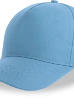 Atlantis Headwear Recy Five 5-panelová bejzbalová čiapka 33.0116 svetlo modrá