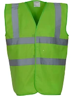 Bezpečnostná vesta Yoko HVW 100 Hi-Vis 79.W100, limetková Bezpečnostná vesta Yoko HVW 100 Hi-Vis 79.W100, limetková