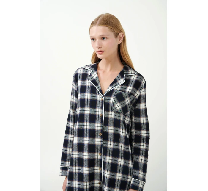 Vamp - Flanelová nočná košeľa 21703 - Vamp Vamp - Flanelová nočná košeľa 21703 - Vamp