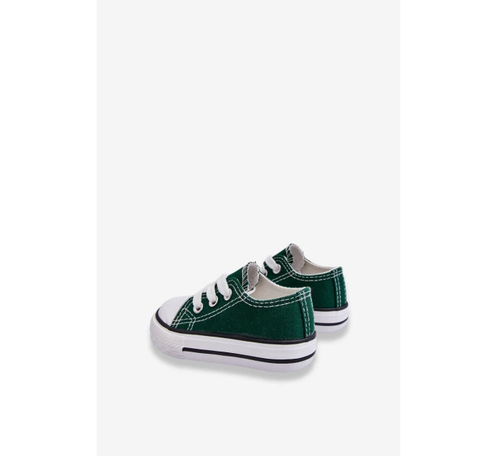 Dziecięce Trampki Klasyczne Zielone Filemon