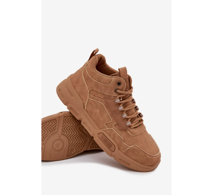 Pánské tenisky Big Star model 21706240 HIPOLY SYSTEM Světle hnědé - Big Star Shoes