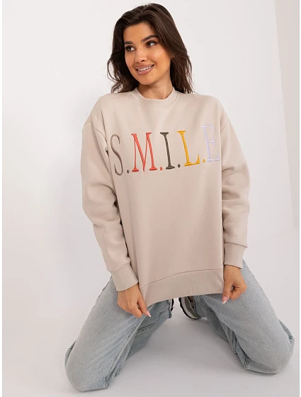 Bluza model 20170712 beżowy - FPrice