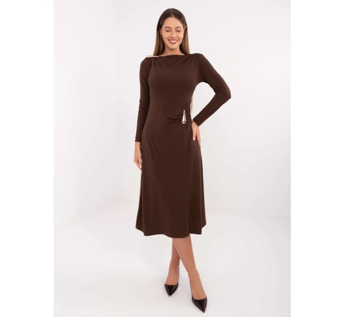 Šaty IT SK 21900.00 hnedé Šaty IT SK 21900.00 hnedé