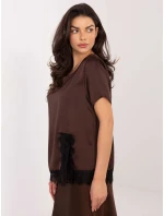 Bluzka MI BZ model 21795607 brązowy - FPrice