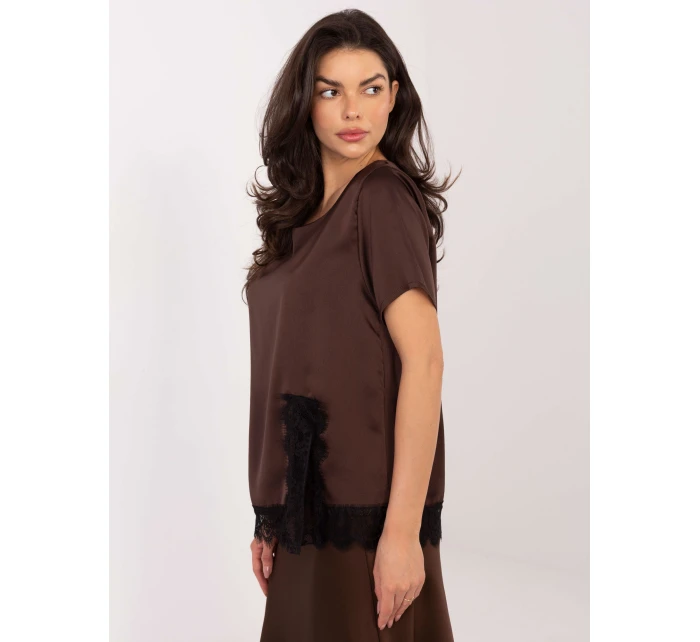 Bluzka MI BZ model 21795607 brązowy - FPrice