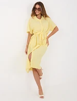 Šaty MI SK 3426.91 svetložltá