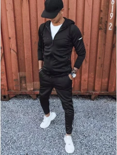 FashionStreet čierna pánska tepláková súprava AX0620