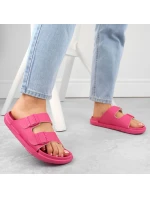 Big Star W INT2004E fuchsiové penové žabky s prackami