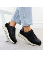 Dámske čierne kožené čižmy Filippo DP7106/25