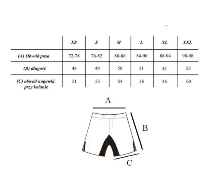 Šortky - tréningové šortky "Blood" M