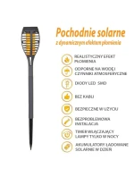 LAMPA SOLARNA  12 LED  SZARA model 21831095