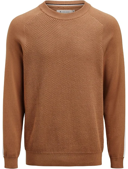 James Harvest Scarsdale Sweater Men Pánsky sveter 62.2517 hazel