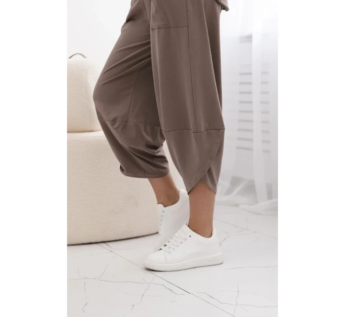 Bavlněný komplet halenka + kalhoty fango