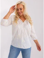 Blúzka LK BZ 509324.50P biela béžová