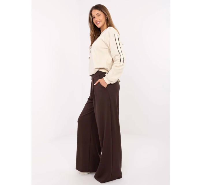 Tepláky RV DR A613.69 tmavohnedé