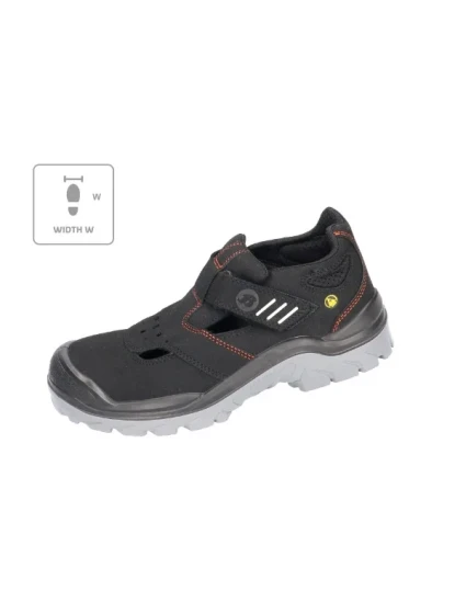 Act 151 W unisex sandále čierne