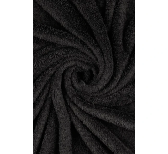 župan Milano s kapucí černý