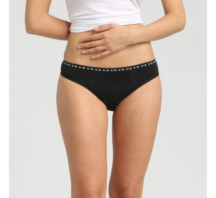 Nočné aj denné menštruačné nohavičky MENSTRUAL SLIP STRONG - BELLINDA - čierna