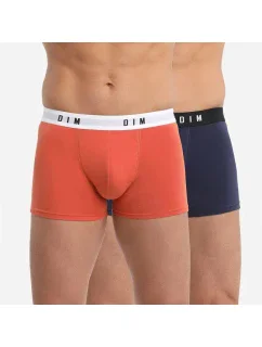 Pánske boxerky 2 ks DIM BOXER ORIGINAL 2x - DIM - oranžová