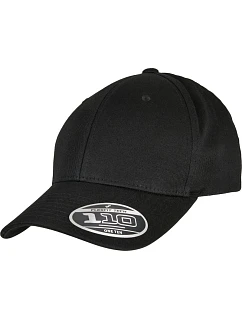 6 panelová kšiltovka z bio bavlny black model 22542210 - Flexfit