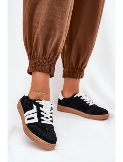 Sneakersy Buty Sportowe Zamszowe Vinceza 79517 Czarne Sneakersy Buty Sportowe Zamszowe Vinceza 79517 Czarne