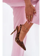 Zdobené Sandály Na  Hnědé model 21696394 - Boto