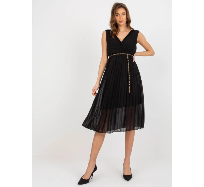 Šaty DHJ SK 13168.21X čierne Šaty DHJ SK 13168.21X čierne