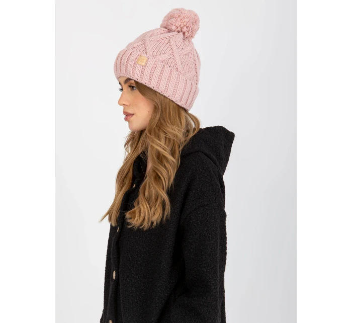 Dámska čiapka JK CZ 31 svetlo ružová