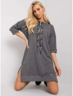 Šaty RV SK 6273.47P tmavo šedá