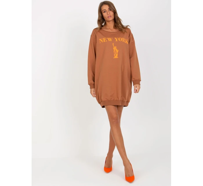 Mikina VI BL 3212.15X hnedá Mikina VI BL 3212.15X hnedá