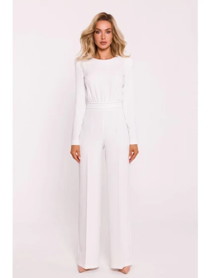 M811 Kombinéza s ramennými vypchávkami - ecru