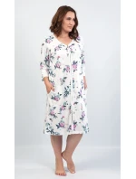 Dámske domáce šaty s trojštvrťovom rukávom Kristýna