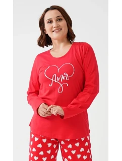 Dámske pyžamo dlhé Amore mio
