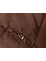 Zimní bunda v barvě s kapucí model 21246037 - LHD