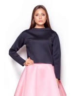 Dámska blúzka M341 black - fígľov