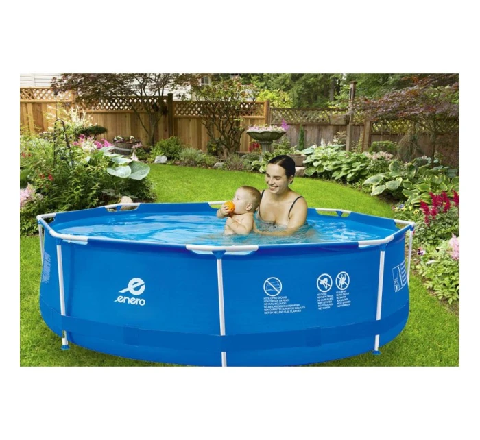 OVÁLNY RÁMOVÝ BAZÉN S FILTRAČNÝM ČERPADLOM 360X76CM ENERO OVÁLNY RÁMOVÝ BAZÉN S FILTRAČNÝM ČERPADLOM 360X76CM ENERO