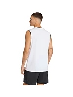 Pánske tričko adidas Entrada 26 Sleeveless Jersey white KB3928