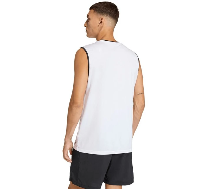 Pánske tričko adidas Entrada 26 Sleeveless Jersey white KB3928