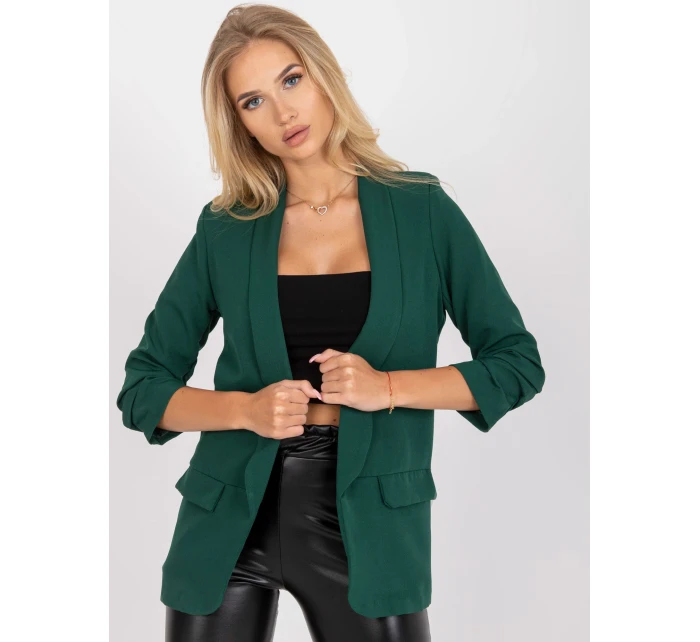 DHJ MA 7684 bunda.15P tmavo zelená DHJ MA 7684 bunda.15P tmavo zelená