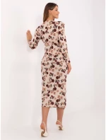 Sukienka IT SK beżowy model 21441172 - FPrice Sukienka IT SK beżowy model 21441172 - FPrice