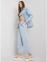 MR SP džínové kalhoty světle modrá model 16274810 - FPrice MR SP džínové kalhoty světle modrá model 16274810 - FPrice