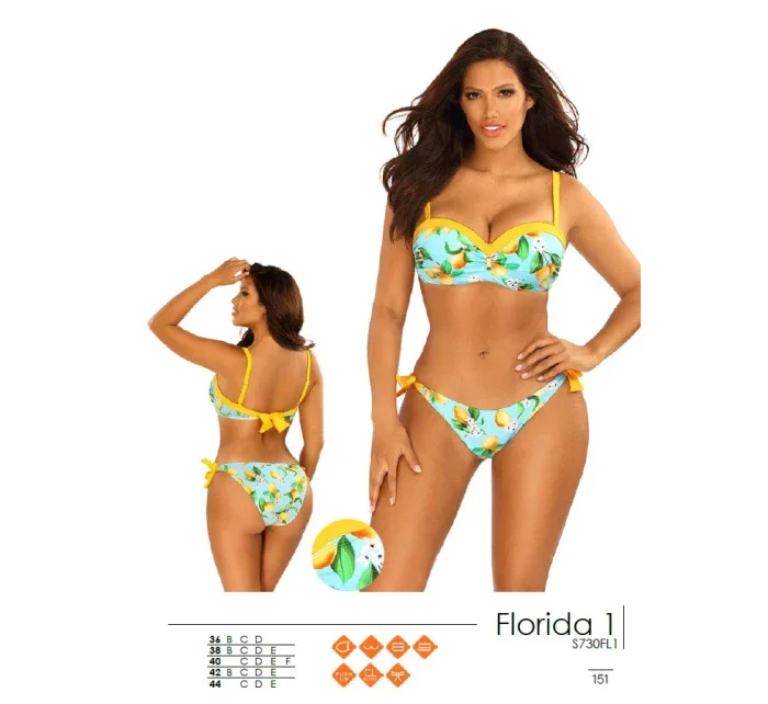 Dámské dvoudílné plavky  1  model 18132937 - Self