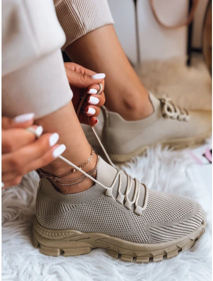 Dámské tenisky khaki barvy Dstreet model 21970150 - FashionStreet Dámské tenisky khaki barvy Dstreet model 21970150 - FashionStreet