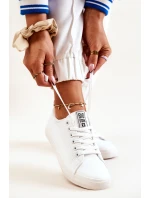 Kožená tenisová obuv Big Star model 21571999 Bílé - Big Star Shoes