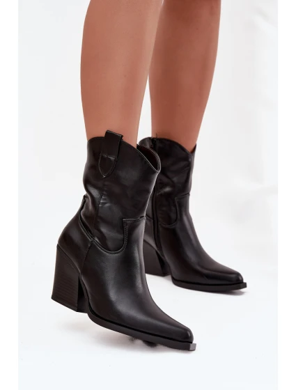 Dámské Kožené Kovářky Na Podpatku Černé Sorelia Dámské Kožené Kovářky Na Podpatku Černé Sorelia