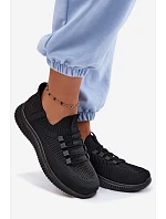 Materiálové model 22130407 Sportovní Dámské Boty Černé Olive - Boto