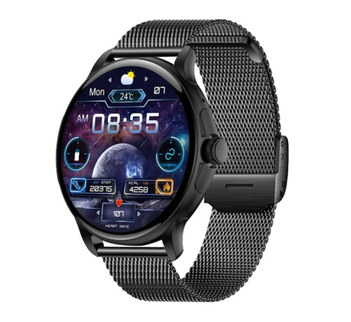 Dámske inteligentné hodinky Rubicon RNCF35 BLACK Náramok + remienok Dámske inteligentné hodinky Rubicon RNCF35 BLACK Náramok + remienok