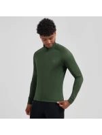 Rogelli dres s dlhým rukávom ESSENTIAL II zelený S